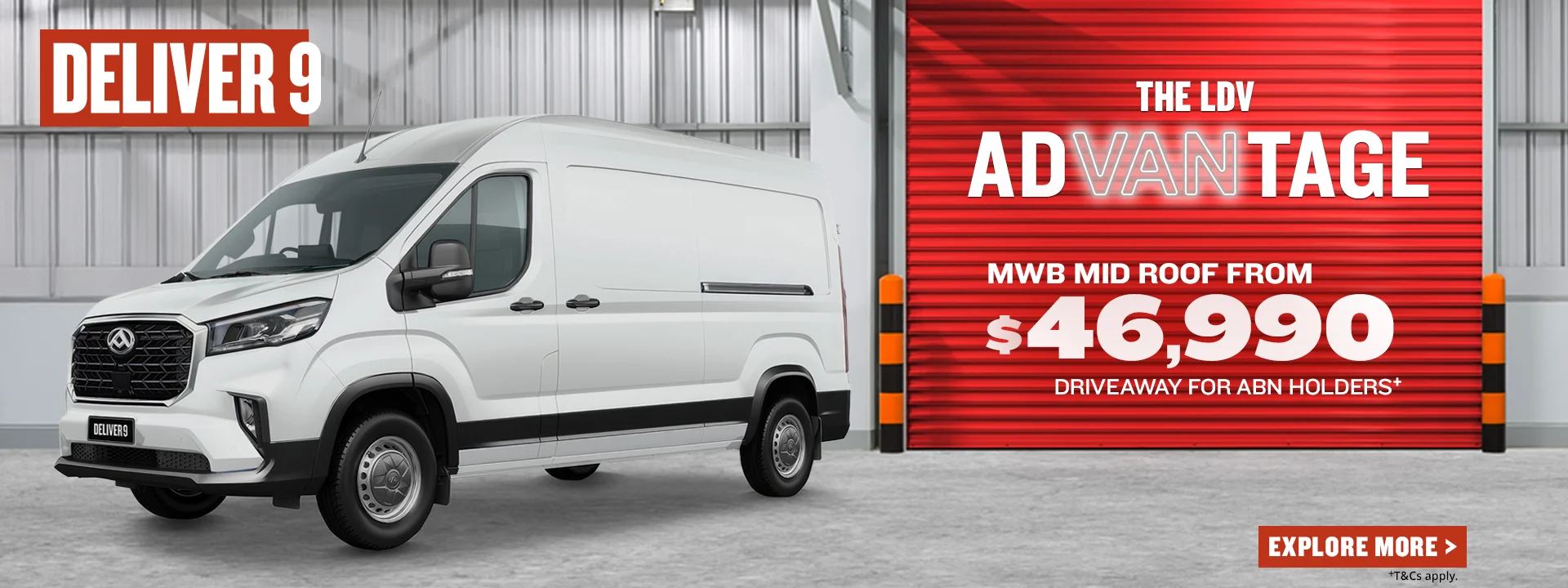The LDV Advantage. Deliver 9