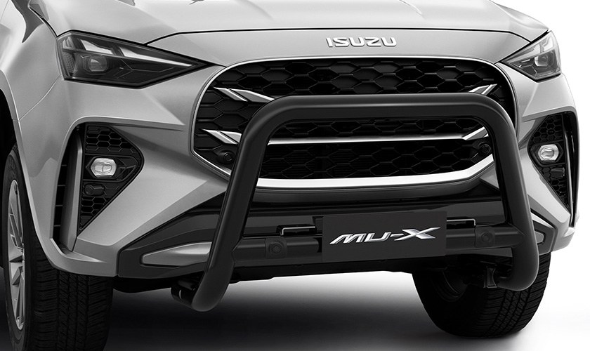 Satin Black Alloy Nudge Bar