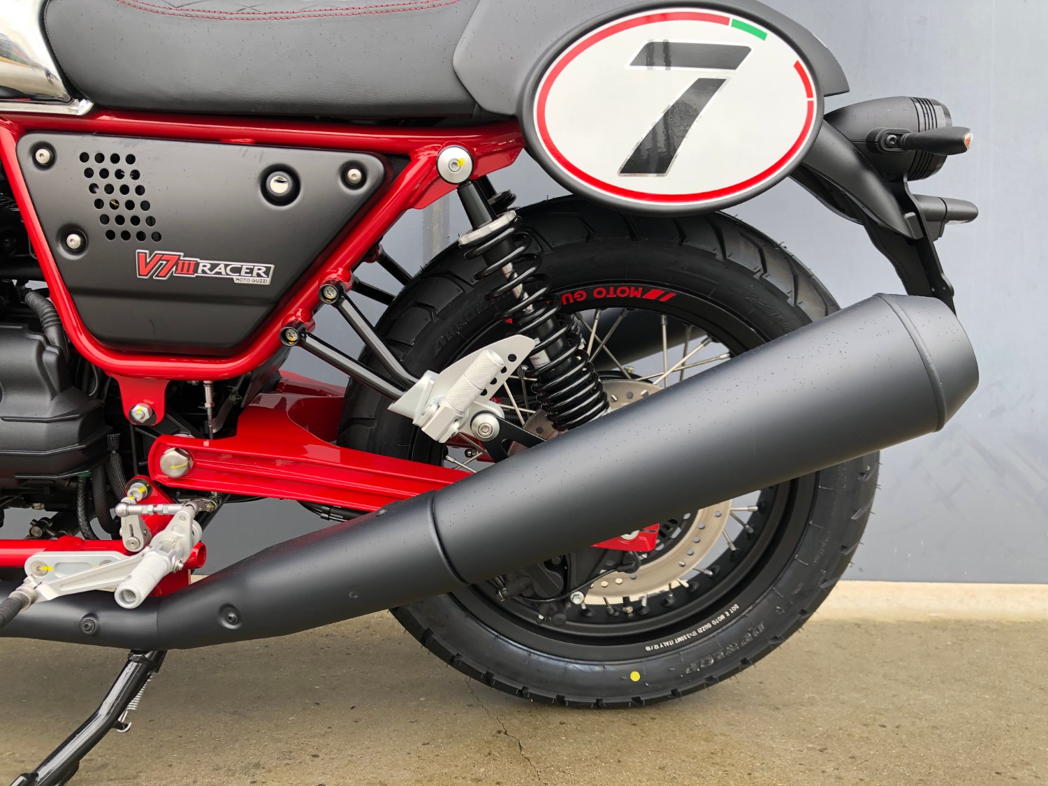 2020 Moto Guzzi V7 Racer III 10th Ann Motorcycle Image 17