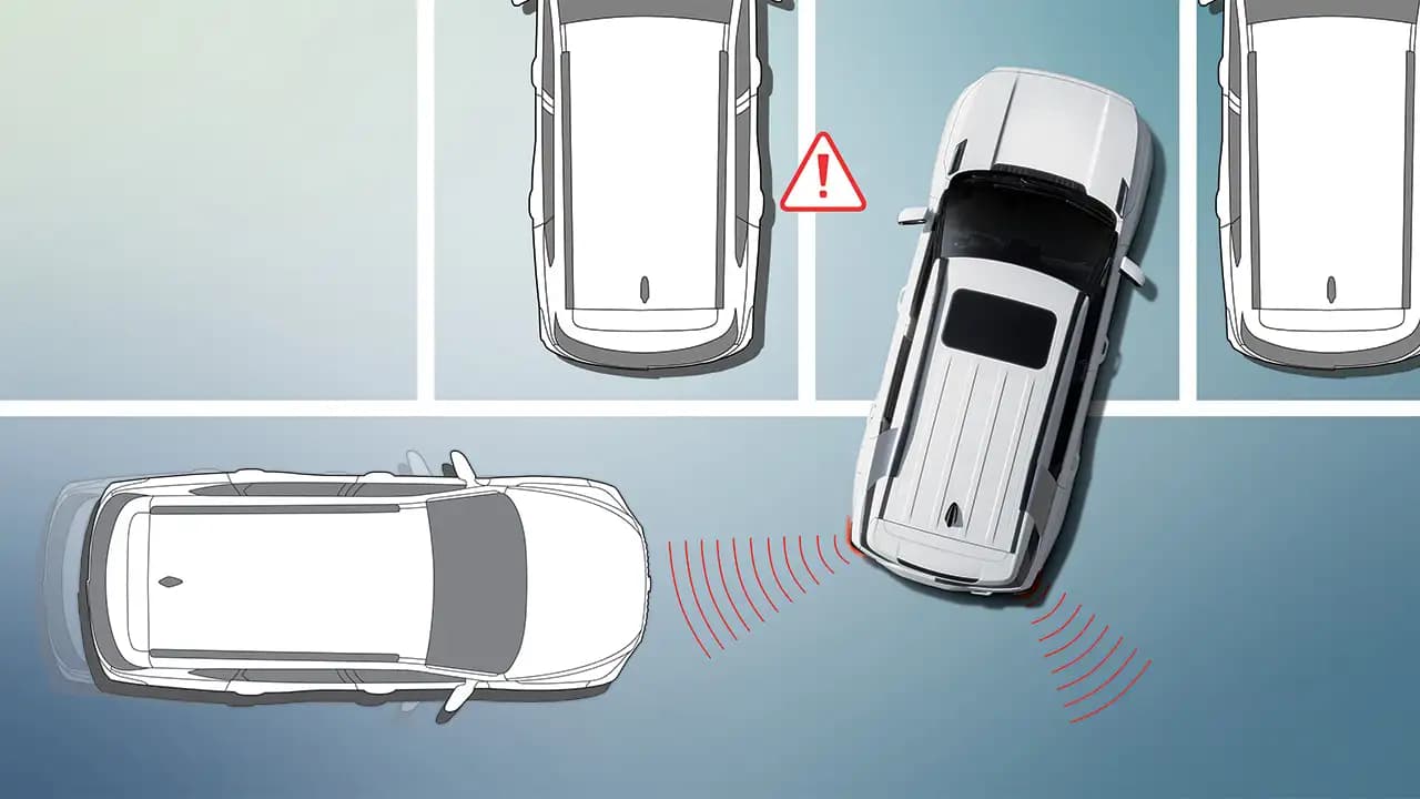 RCTW (Rear Cross Traffic Warning) Image