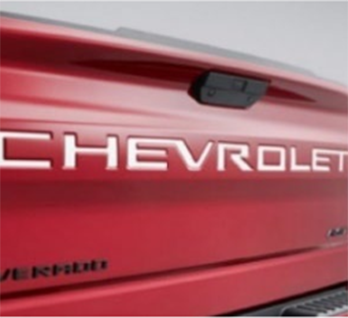 Silver Chevrolet Tailgate Lettering