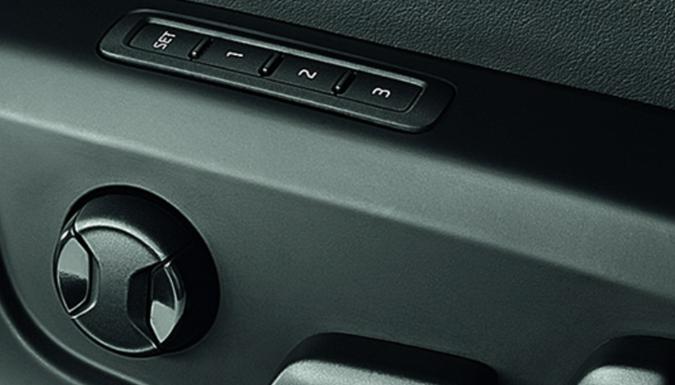 Superb Electrically-Adjustable Driver Seat