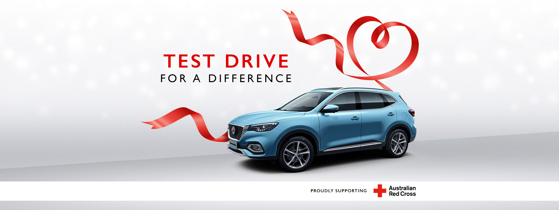 MG and Australian Red Cross support Test Drive For A Difference