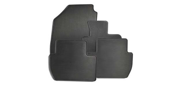 Rubber Mat Set - Front And Rear