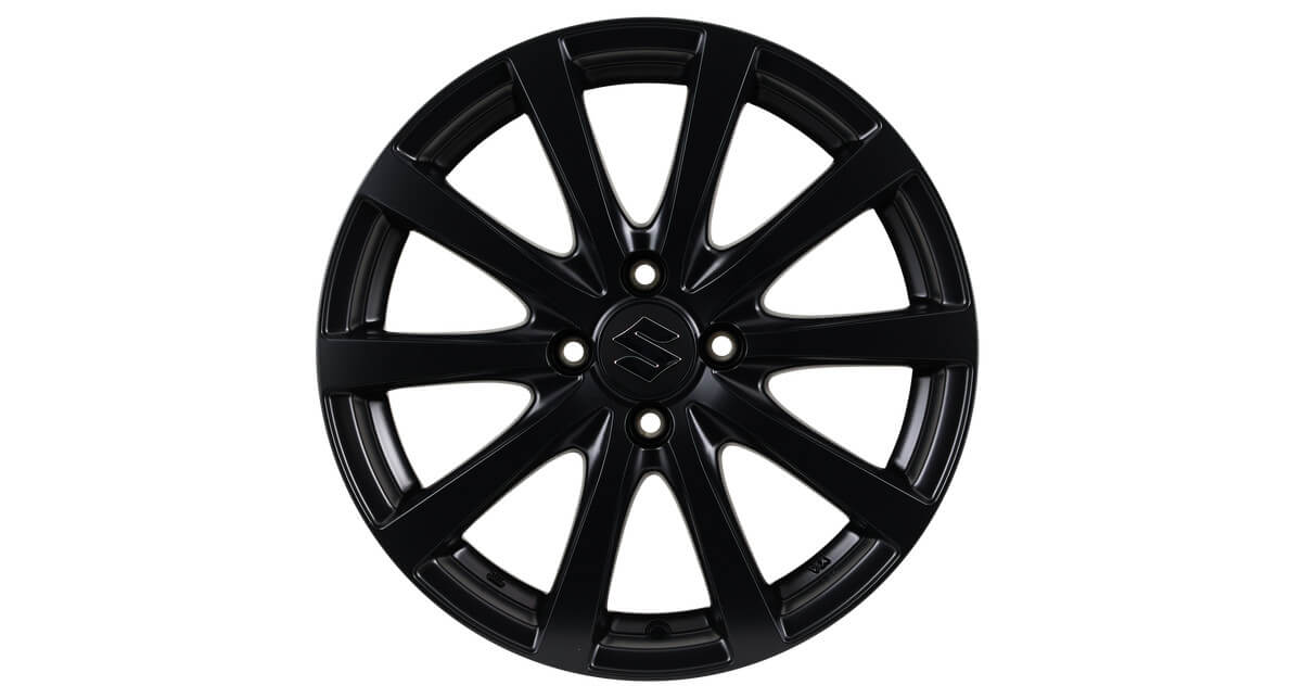 Black 16" Alloy Wheels (set)