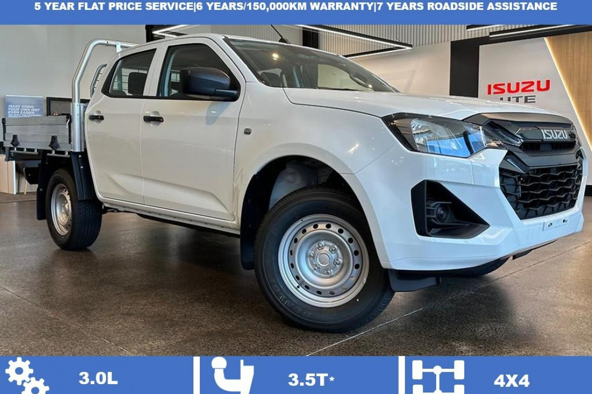 2026 MY25.5 Isuzu D-MAX RG SX Cab Chassis