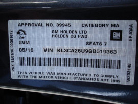 2016 Holden 17 CG  LS Wagon