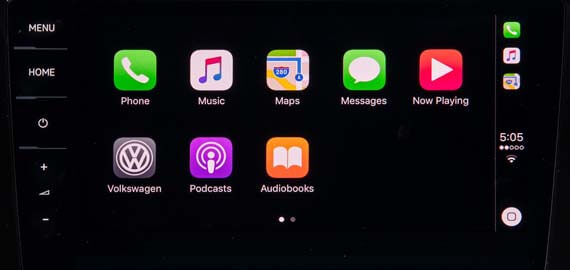 The apps from your phone in your car Image