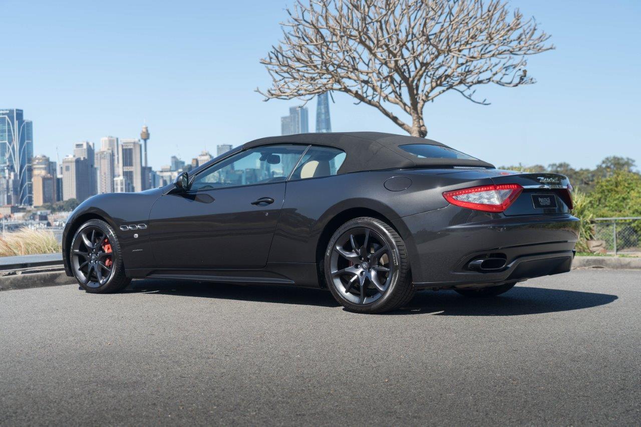 2012 Maserati Grancabrio Sport  Convertible Image 4