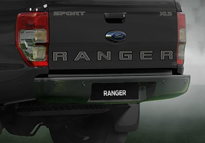 Black Bumper and Sports Decals Image