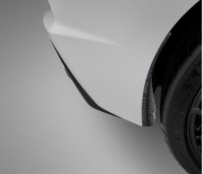 Rear Splash Guards - Black