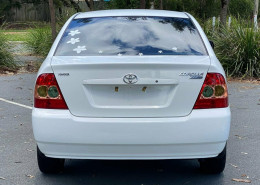 2007 Toyota Corolla ZRE152R Ascent Sedan