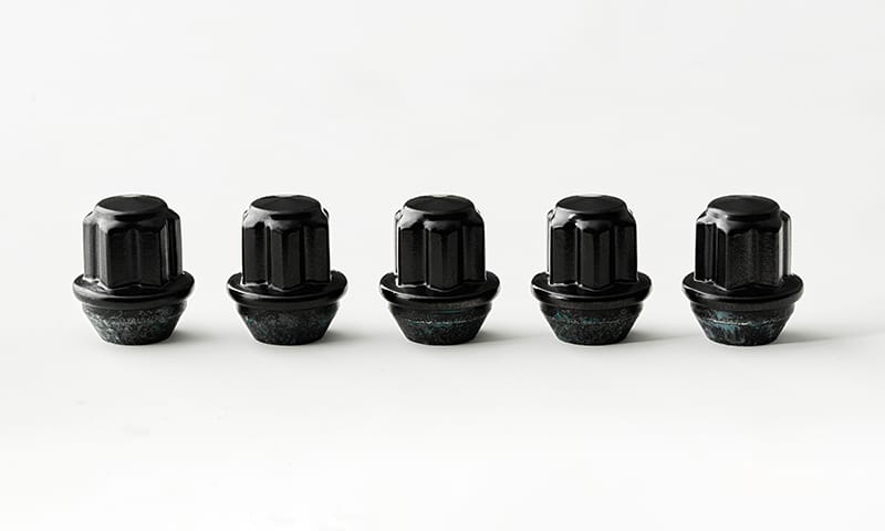 N Performance black wheel nuts