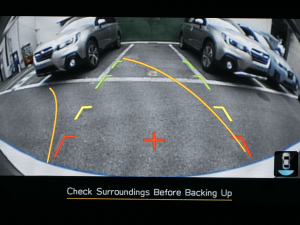 Reverse parking camera Image