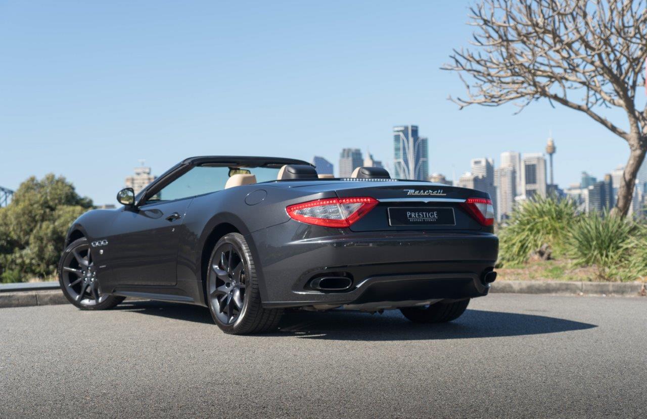 2012 Maserati Grancabrio Sport  Convertible Image 5