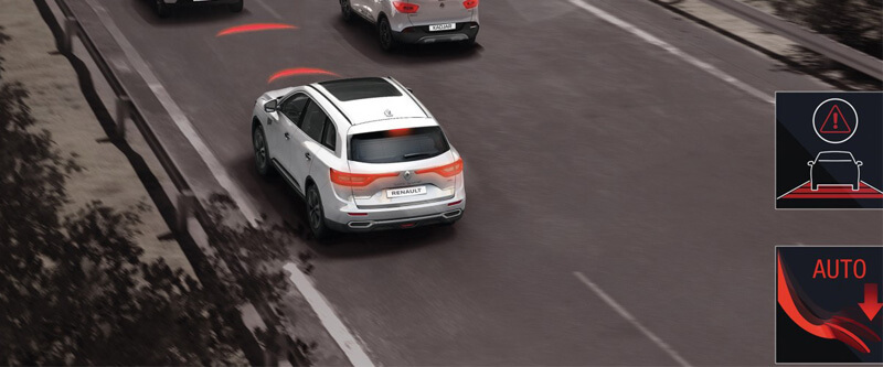 Koleos Advanced Emergency Braking System