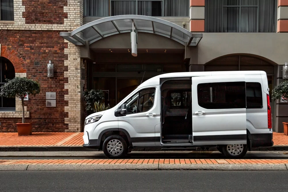 THE BUS THAT DELIVERS. Image