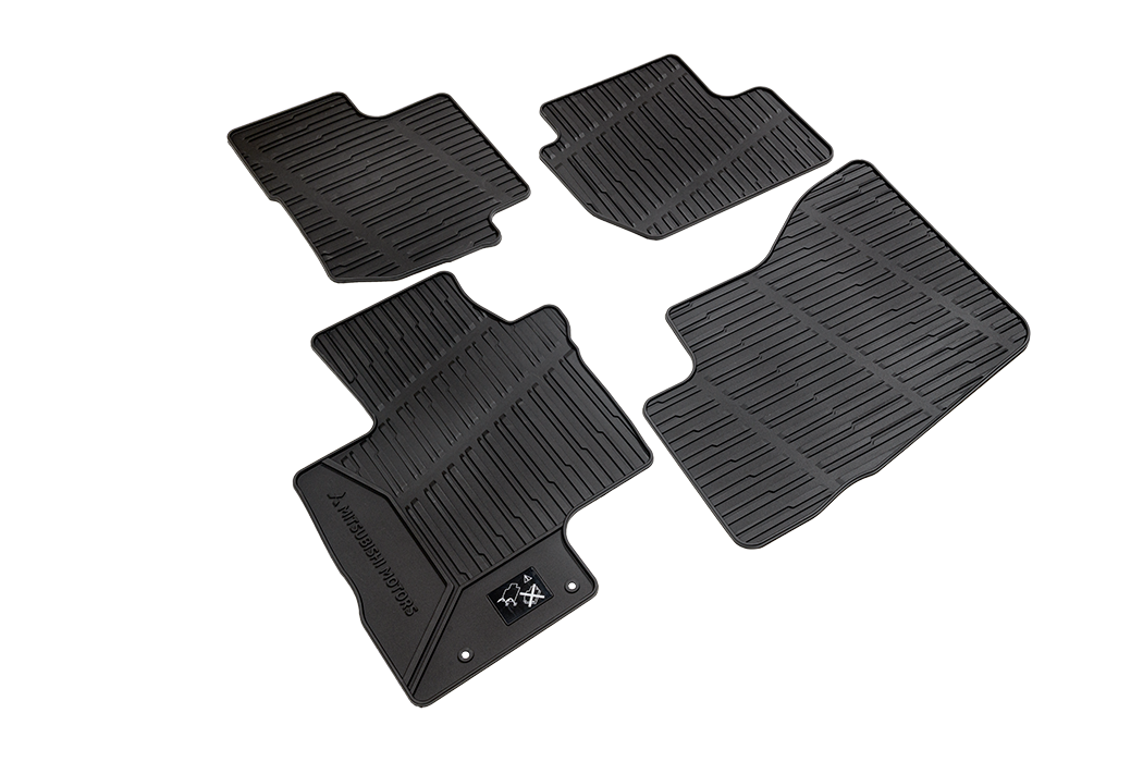 Rubber mat set &ndash; front and rear (PHEV)