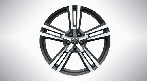 20" 5-Double Spoke Tech Black Diamond Cut - 1011