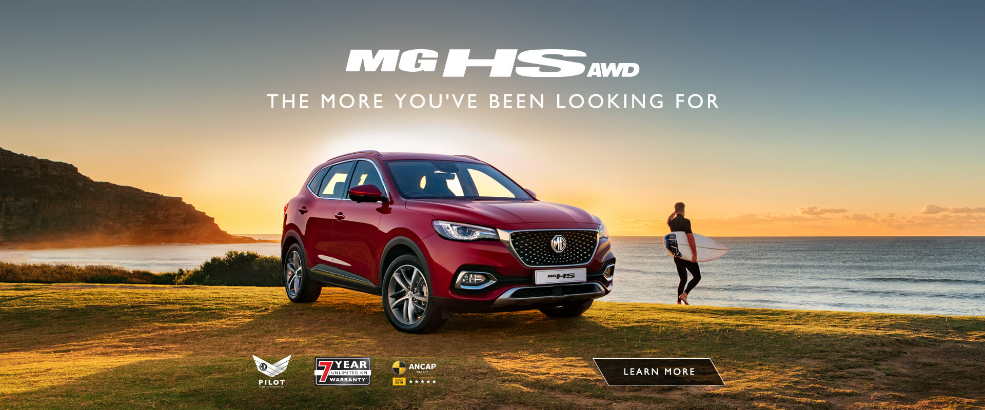 MG HS AWD. The more you've been looking for.