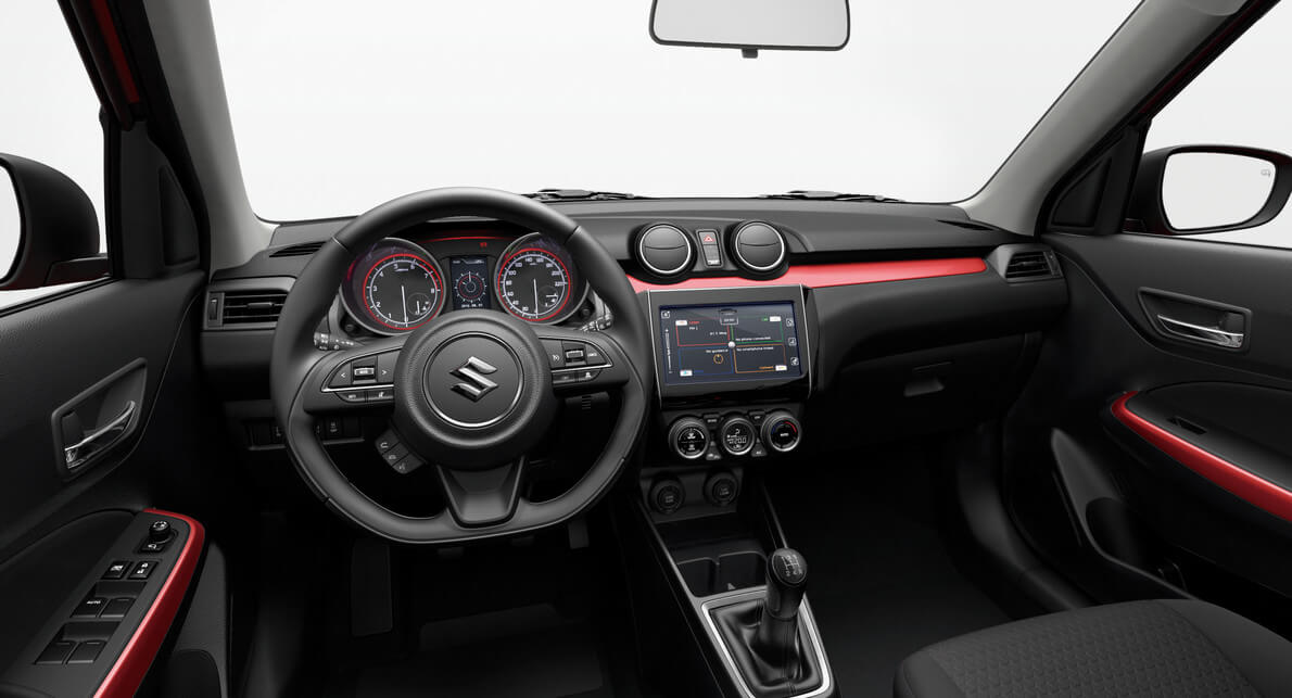 Instrument Panel Garnish - Red
