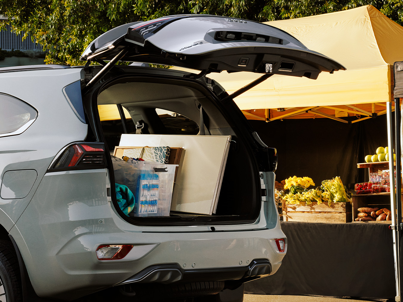 Hands-free Power Tailgate Image
