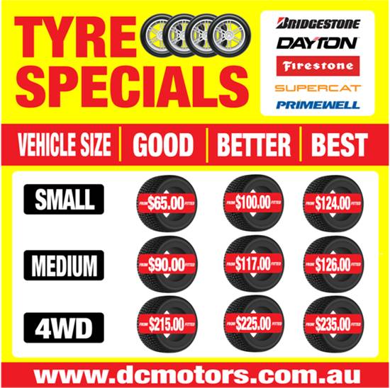 Tyre Offers
