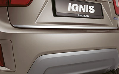 <img src="Ignis - Rear Hatch Moulding, Chrome