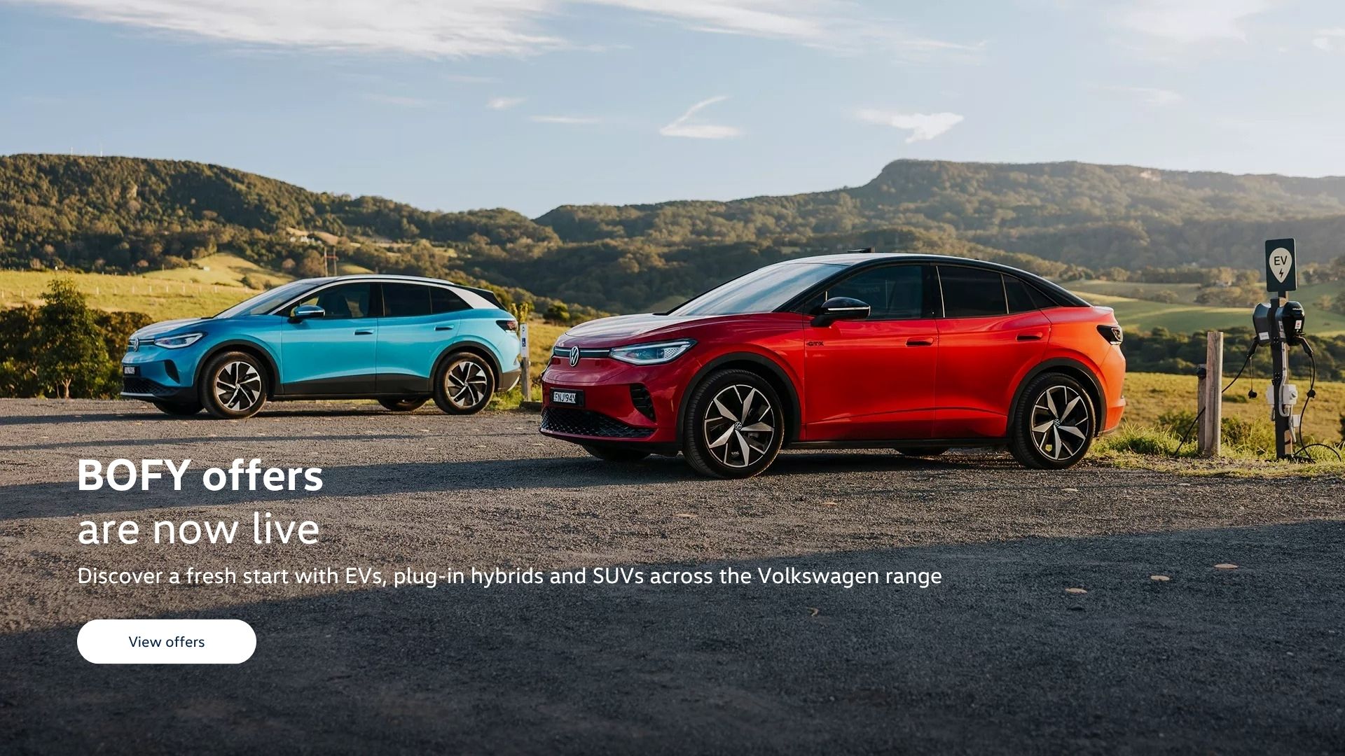 BOFY offers are now live. Discover a fresh start with EVs, plug in hybrids and SUVs across the Volkswagen range.