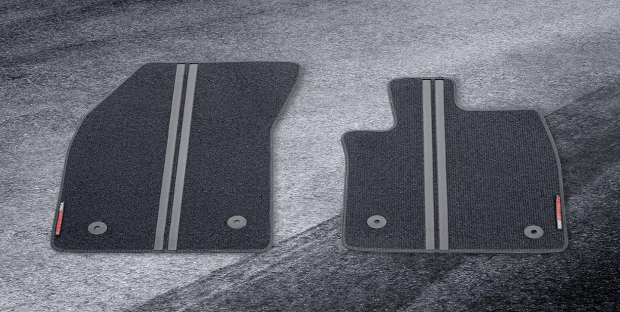 Floor Mats - Ford Performance Style Front for Auto Transmission