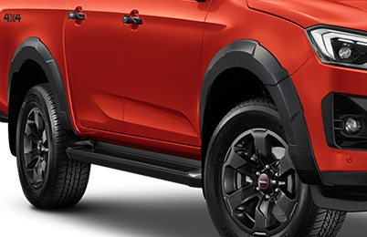 FENDER FLARES & DARK GREY WHEELS Image