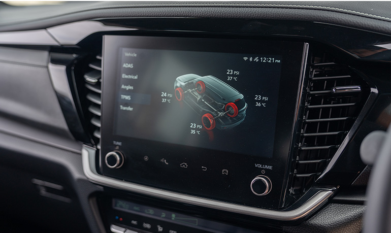 Tyre Pressure Monitoring System (TPMS) Image