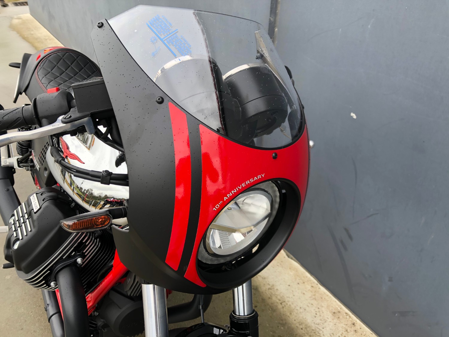2020 Moto Guzzi V7 Racer III 10th Ann Motorcycle Image 6