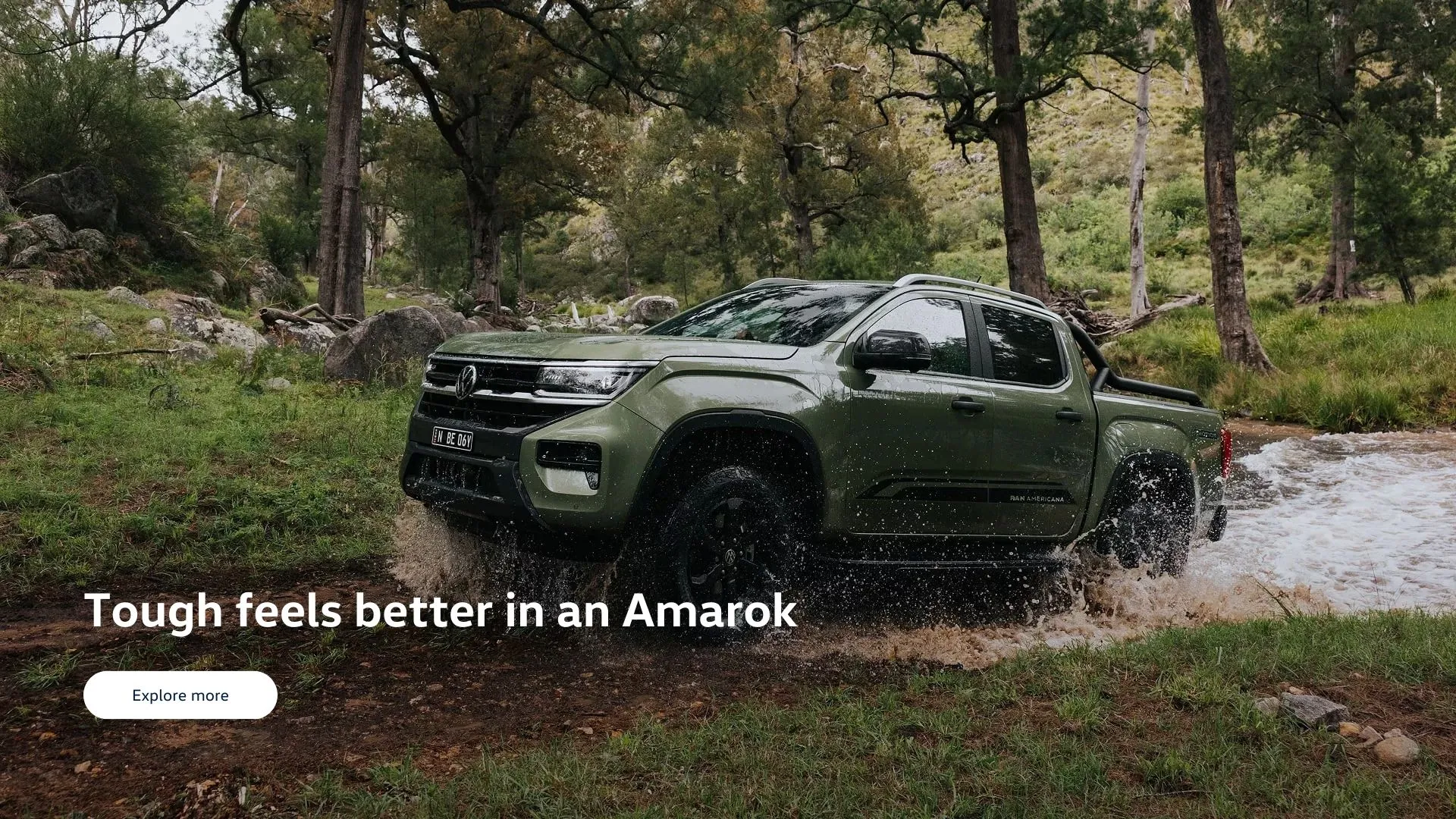 Tough feels better in an Amarok