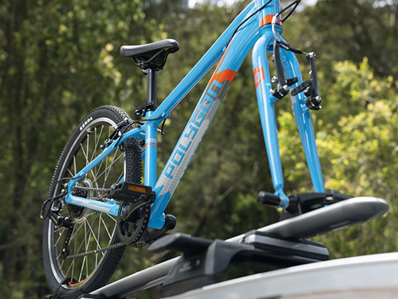 Bike carrier wheel off