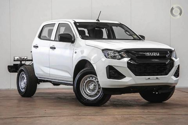 2026 MY25.5 Isuzu D-MAX RG SX High Ride Cab Chassis Image 1