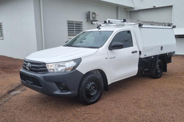2018 Toyota HiLux TGN121R WorkMate Cab Chassis