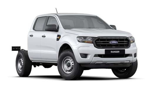 2019 Ford Ranger PX MkIII 4x4 XL Double Cab Chassis Ute