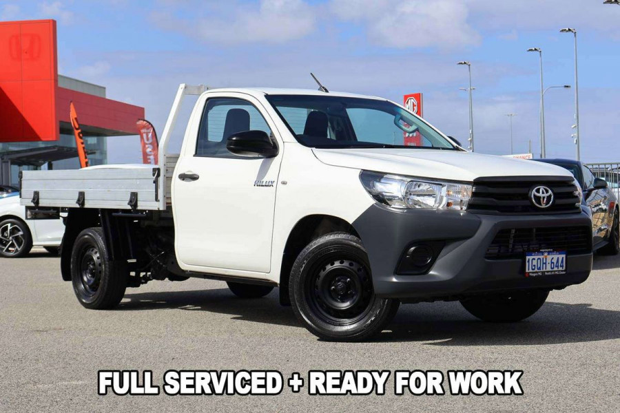 2018 Toyota HiLux TGN WorkMate Single Cab Chassis Image 1