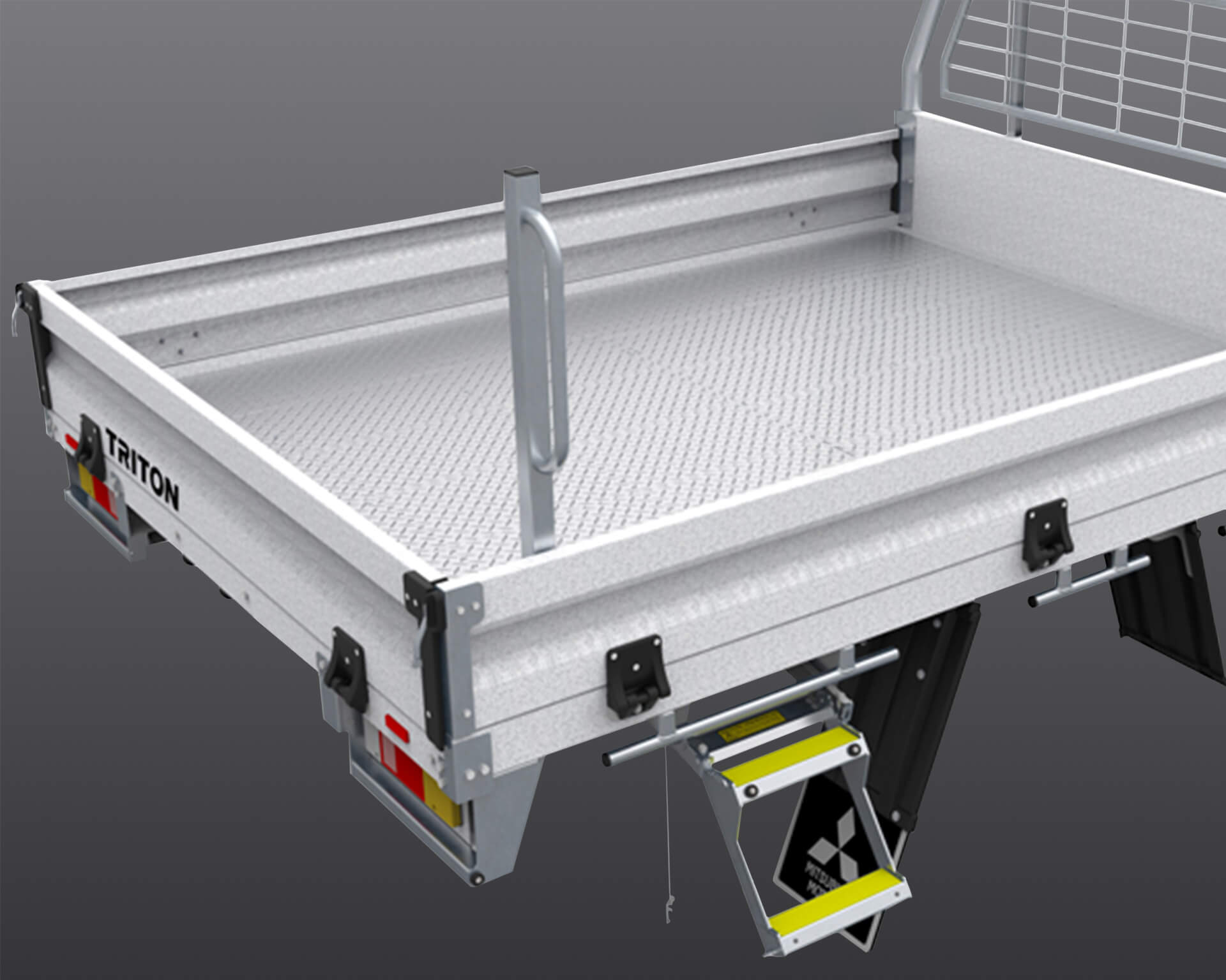 Single Grab Rail, Steel (TripleM)
