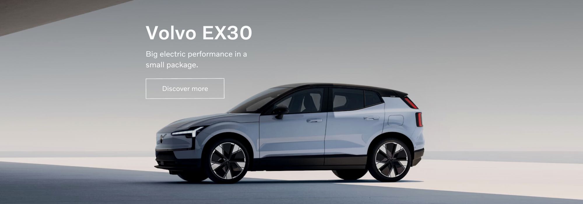Volvo EX30 Big electric performance in a small package.