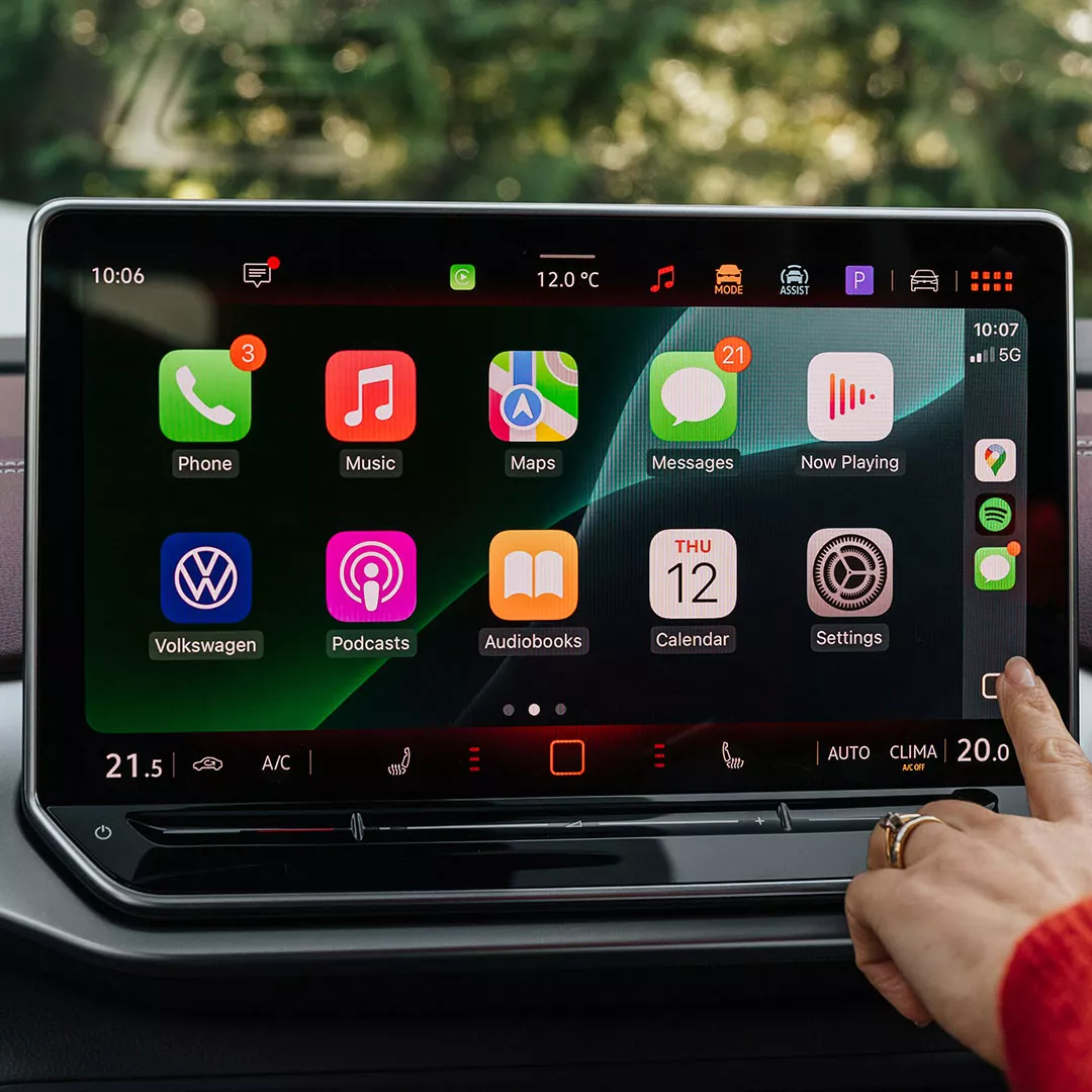 Next gen infotainment ID. 4 Pro infotainment system Image