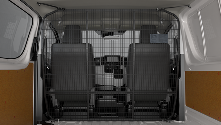 Cargo Barrier &ndash; Front and Rear Positions