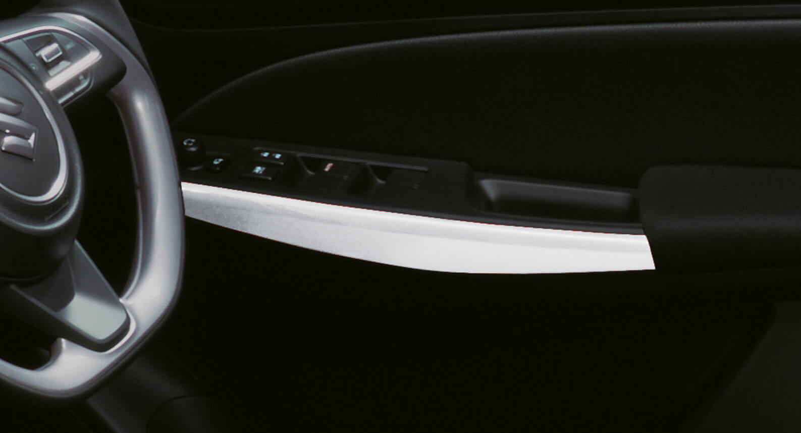 Front Door Trim Set - White