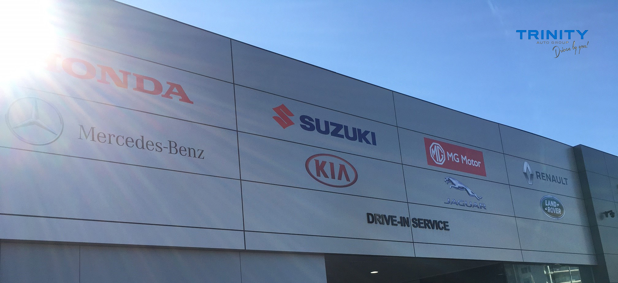 Changes to our new car showroom locations, used car sales and service department locations