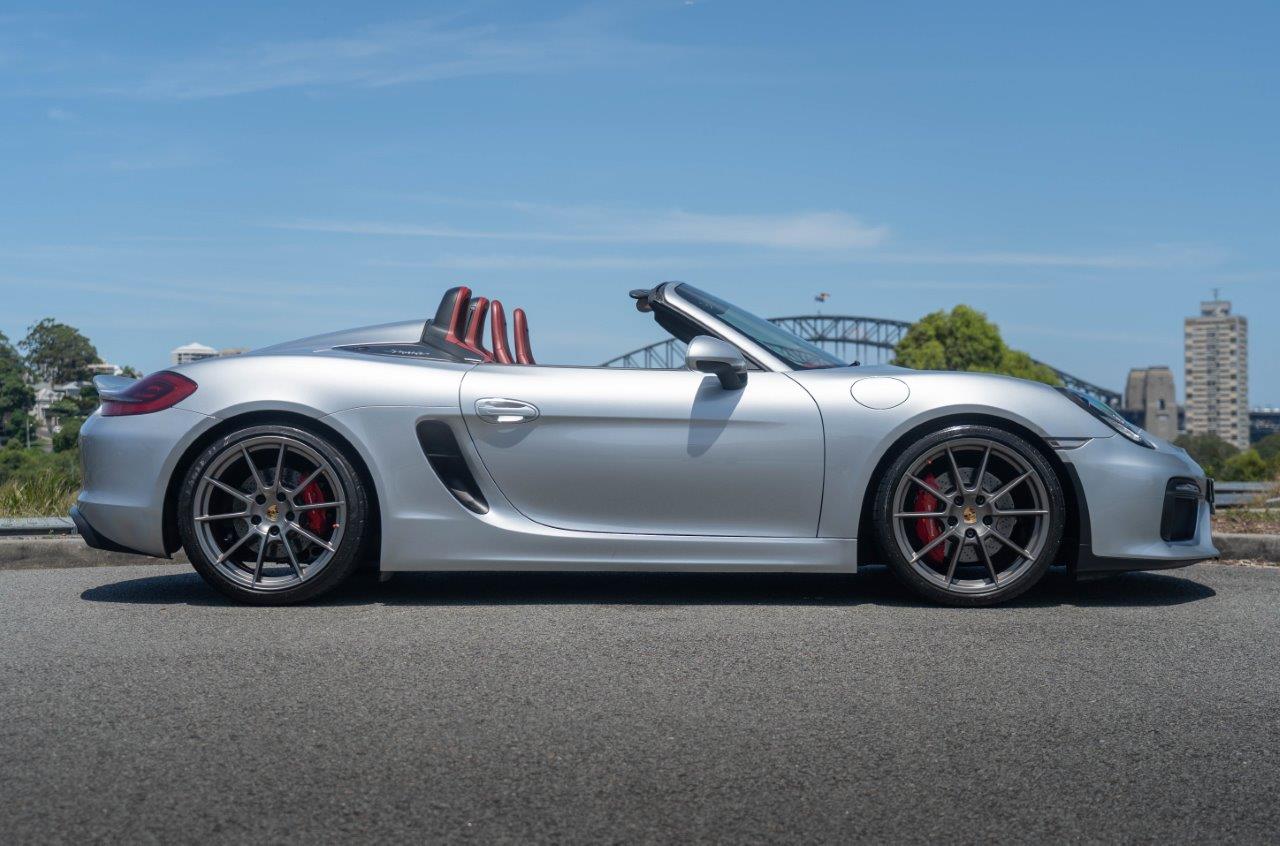 2016 Porsche Boxster Spyder Convertible Image 5