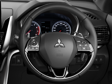 Leather-bound steering wheel Image