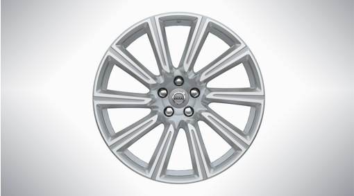 20" 10-Spoke Silver Diamond Cut - 173