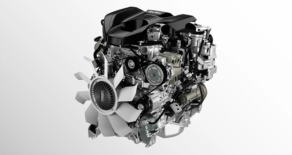 Heavy-Duty Isuzu Engine Image