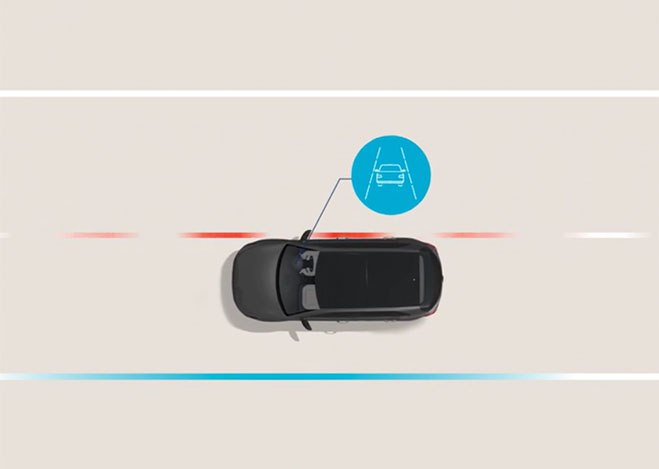 Lane Keeping Assist - Line/Road-Edge (LKA-L/R) Image